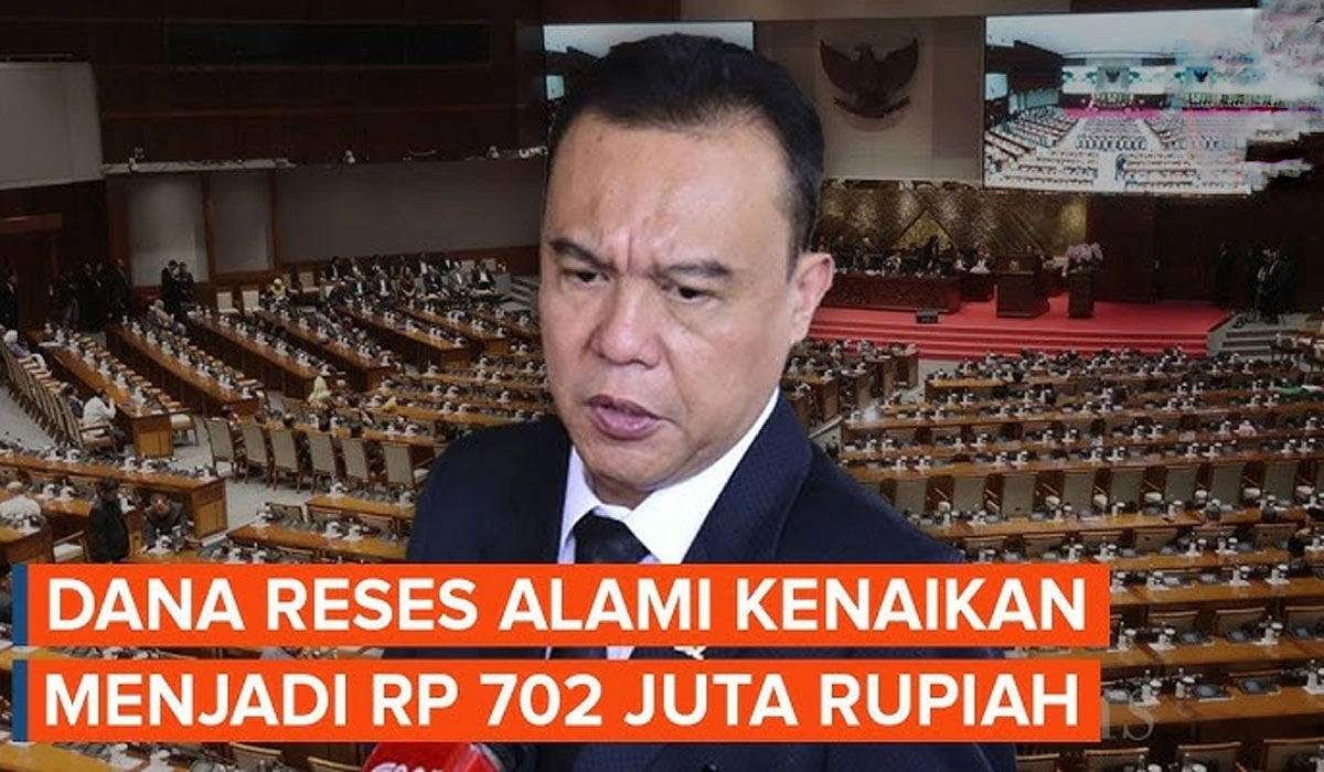 DPR Pangkas Dana Reses Rp702 Juta, Hanya Kurangi 4 Titik Dapil